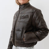 Franklin Jacket — Distressed Brown