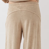 Terrycloth Pants — Biscuit