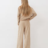 Terrycloth Pants — Biscuit