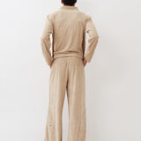 Terrycloth Pants — Biscuit