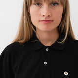 Serena Polo Shirt — Black