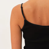 Giulia Oscalito Camisole Top — Black