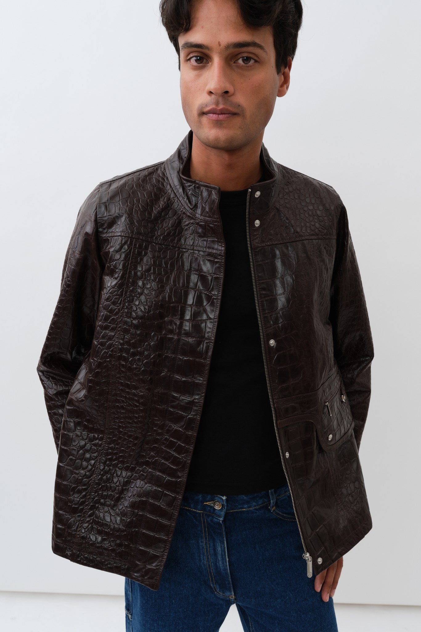 Saks potts leather jacket on sale