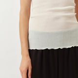 Elsa Oscalito Sleeveless Top — Ivory