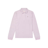 Terrycloth Polo Shirt — Strawberry Milk