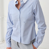 Rylo Shirt — Noble Blue/White