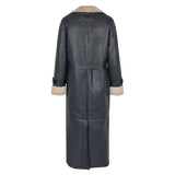 Alexa Trenchcoat — Navy / Beige