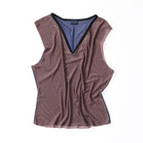 Teget Kata Vest — Hazel / Navy