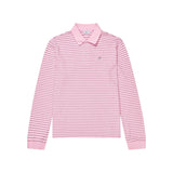 Serena Polo Shirt — Berry Stripe