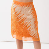 Antonia Skirt — Burned Orange