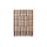 Schatter Scarf — Brown Check