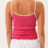 Giulia Oscalito Camisole Top — Fuschia