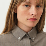 William Shirt — Grey Stripe