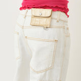 Salma Jeans — White