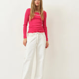 Salma Jeans — White