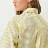 William Shirt — Muted Yellow Stripe