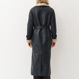 Alexa Trenchcoat — Navy / Beige