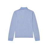 Serena Polo Shirt — Blue Stripe