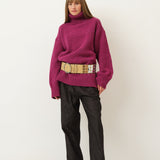 Camilla Sweater — Plum