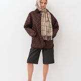 Schatter Scarf — Brown Check