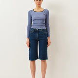 Salm Shorts — Indigo Blue