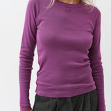 Eloise Longsleeve T-Shirt — Plum